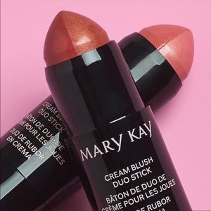 Mary Kay Cream Blush Duo Stick - Limited Edition - Pink & Glimmer